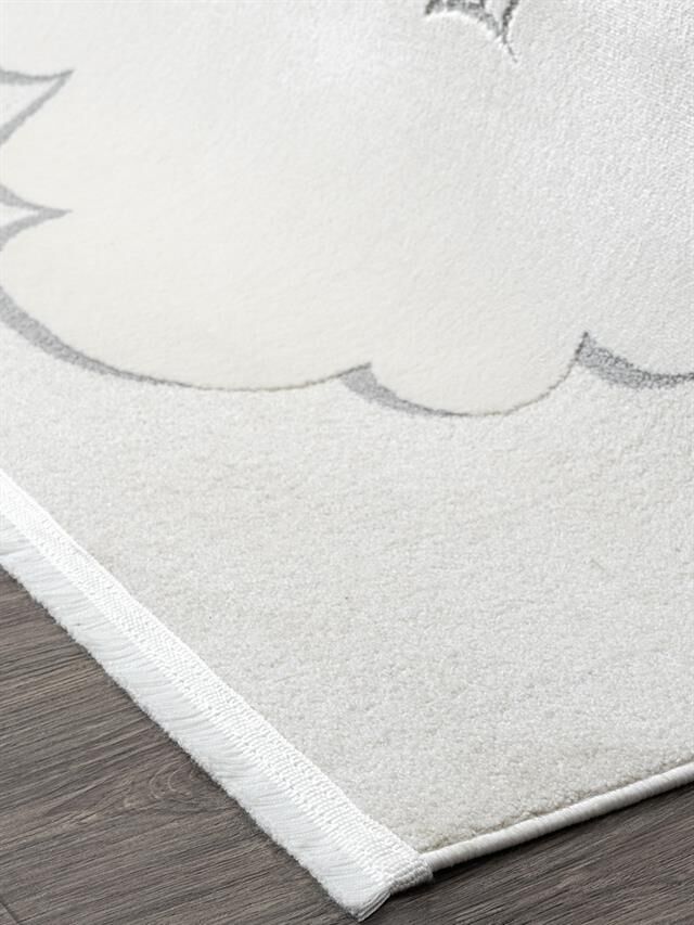 Dream Serisi Bulut ve Gökkuşağı Desenli Çocuk Halısı
