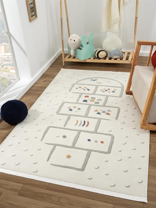 Dream Serisi Seksek Desenli Çocuk Halısı
