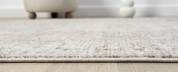 Peru Linen Bej Doğal Eskitme Halı – Antialerjik
