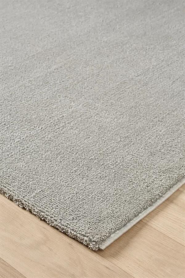 Bali Serisi Gri Mikrofiber Antialerjik Düz Renk Halı