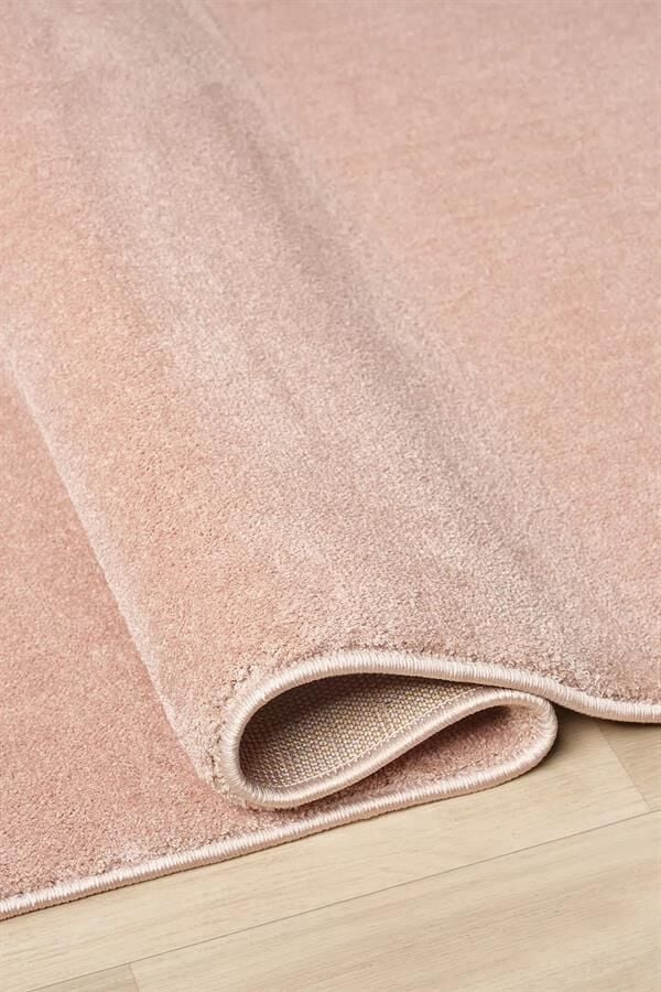 Bali Serisi Pudra Mikrofiber Antialerjik Düz Renk Halı
