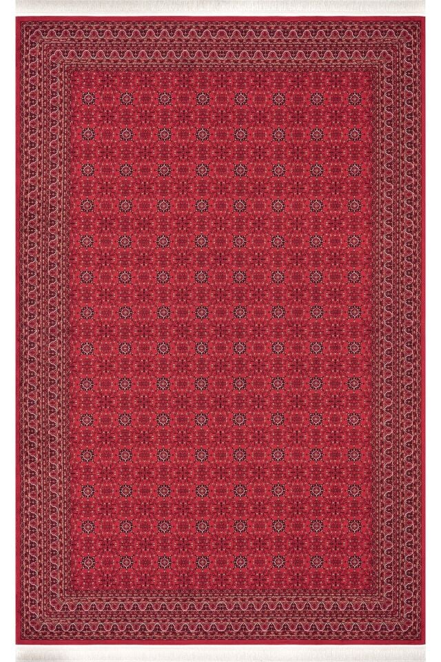 Viona Heritage Bordo Klasik Desenli Halı