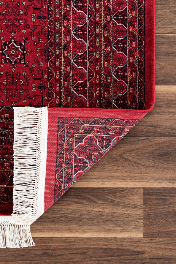 Viona Heritage Bordo Klasik Desenli Halı