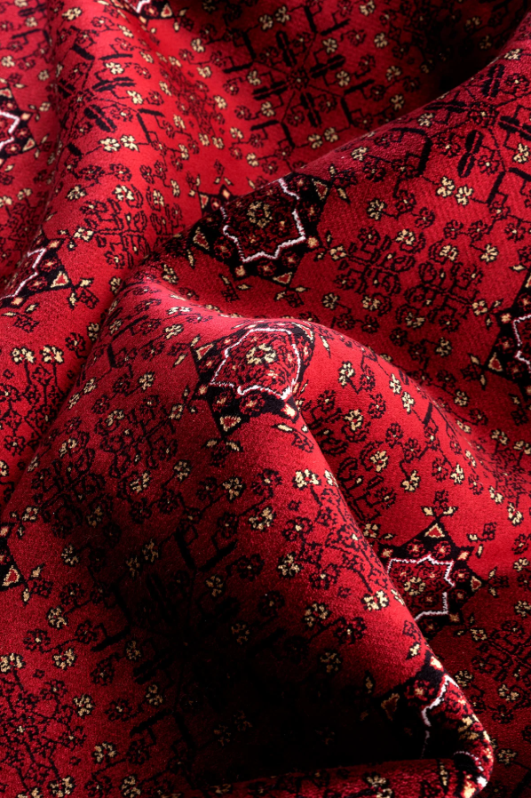 Viona Heritage Bordo Klasik Desenli Halı