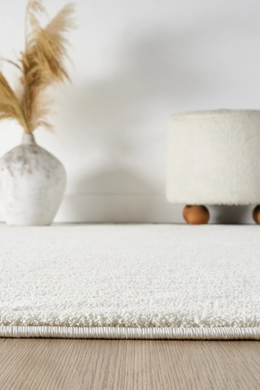 Krem Amorf Halı | Modern Tasarım Salon ve Oturma Odası Halısı