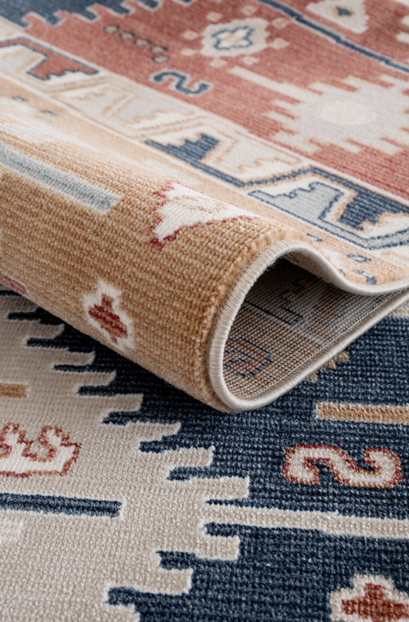 Bohem Kilim Desenli Etnik Halı