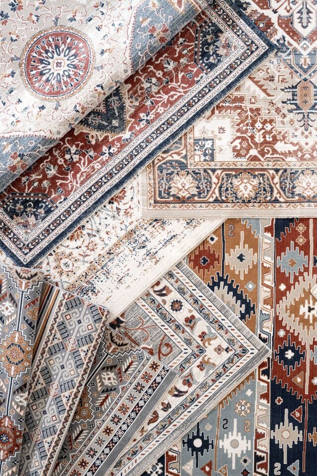 Bohem Kilim Desenli Etnik Halı